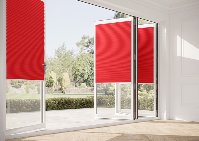 Obscura, Scarlet - Stick Fit Honeycomb Blind - Image 12